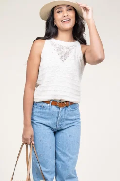 Flash Sale Louizon Linen Mix Top Shayke | Natural... | | Little Soho