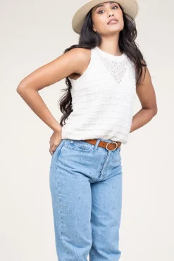 Flash Sale Louizon Linen Mix Top Shayke | Natural... | | Little Soho