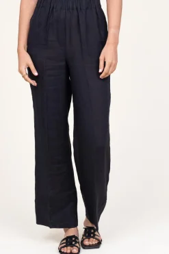 Best Sale Greek Archaic Kori Linen Pants Rena | Black... | | Little Soho