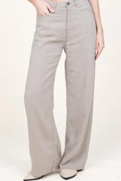 Cheap Lois Jeans Linen Trousers Skater | Taupe... | | Little Soho