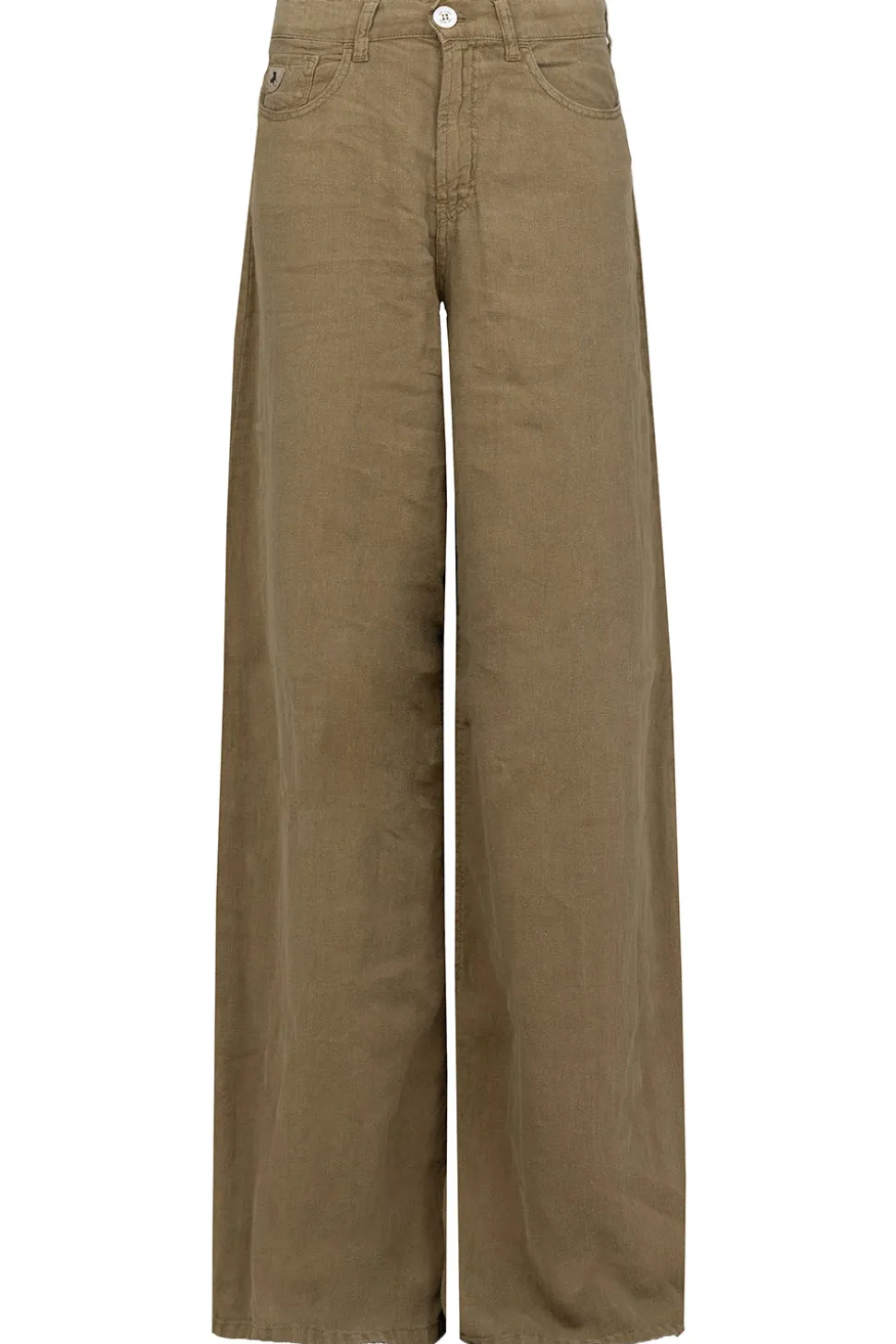 Cheap Lois Jeans Linen Wide Leg Pants Marlene | Green... | | Little Soho