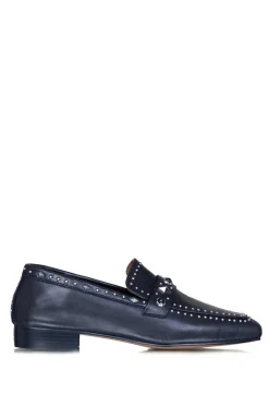 Best Sale Toral Loafers With Studs Suzanna | Black... | | Little Soho