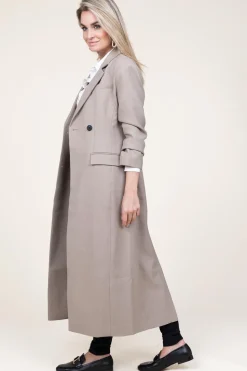 Clearance Second Female Long Coat Maxine | Beige... | | Little Soho