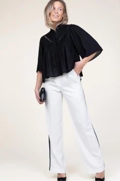Fashion Kocca Loose Trousers Bipal | White... | | Little Soho