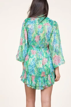 Clearance Ibana Lurex Dress With Print Dax | Green... | | Little Soho