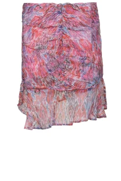 Best Berenice Lurex Skirt Jali | Pink... | | Little Soho