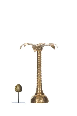 Sale Little Soho Living Luxurious Candle Holder Palm Tree - Small | Gold... | | Little Soho