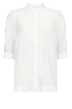 Cheap Copenhagen Muse Lyocell Blouse With Lace Molly | Natural... | | Little Soho