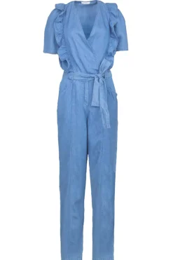 Best Sale Louizon Lyocell Jumpsuit Pleniere | Blue... | | Little Soho
