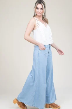 Online Liu Jo Lyocell Wide Leg Jeans Xitta | Blue... | | Little Soho