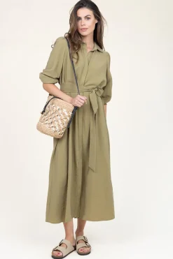 Flash Sale ba&sh Maxi Dress Lara | Green... | | Little Soho