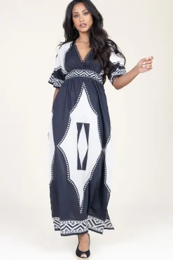 Cheap Scarlett Poppies Maxi Dress Shade Of Light | Black... | | Little Soho