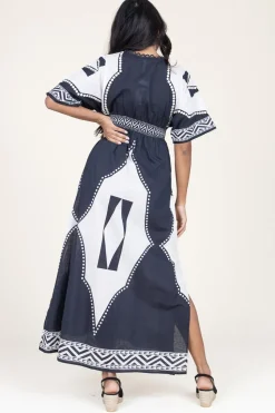 Cheap Scarlett Poppies Maxi Dress Shade Of Light | Black... | | Little Soho