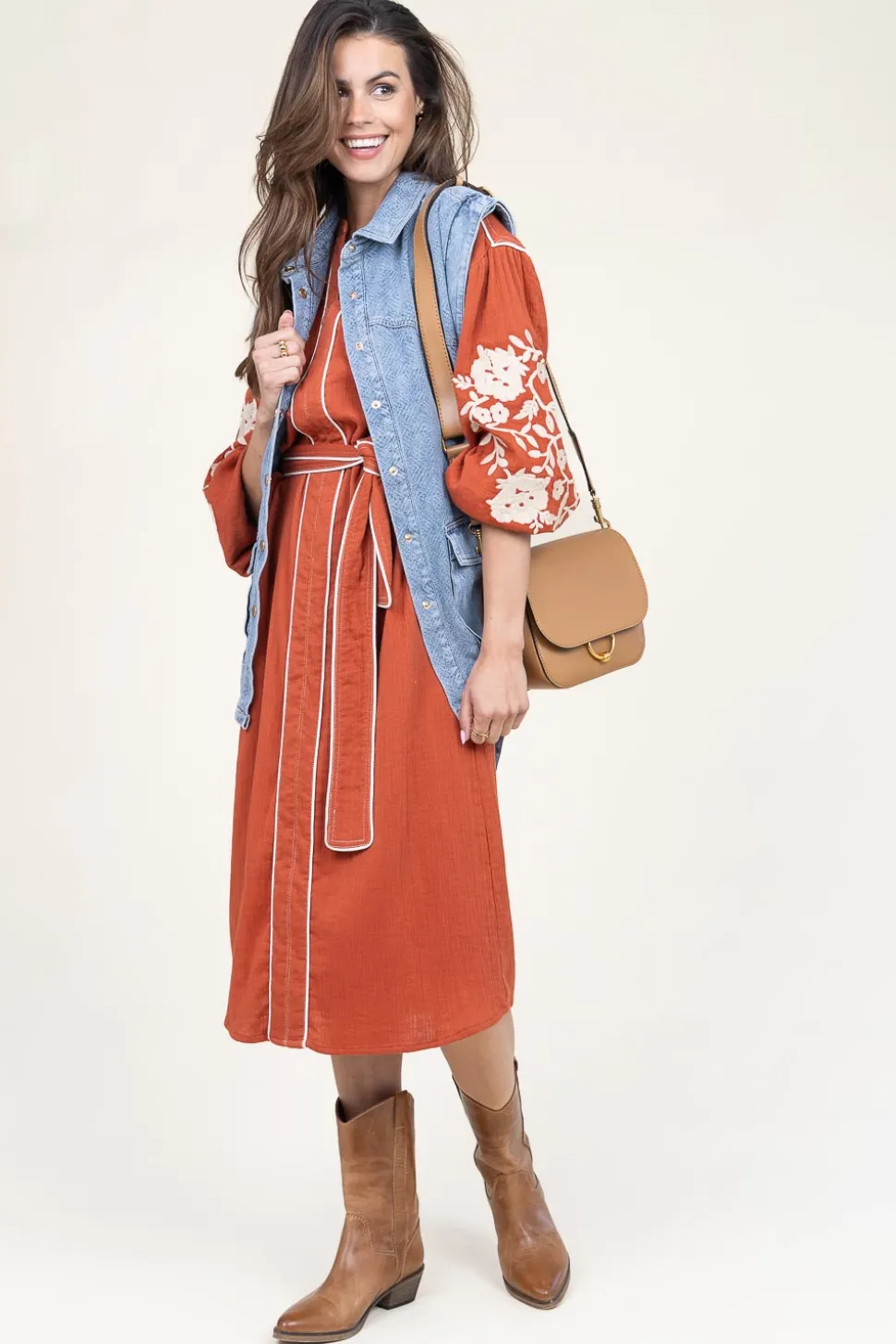 Cheap Stella Forest Maxi Dress With Embroidery Garbriella | Red... | | Little Soho