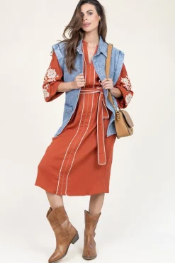 Cheap Stella Forest Maxi Dress With Embroidery Garbriella | Red... | | Little Soho