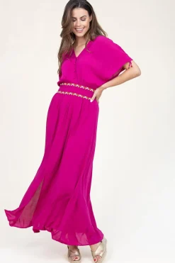 Cheap Dante 6 Maxi Dress With Embroidery Imperia | Pink... | | Little Soho