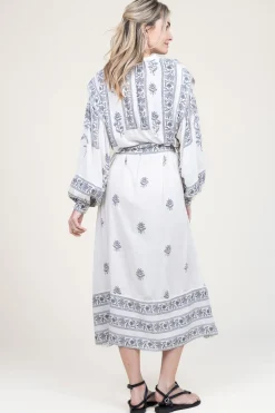 Best Stella Forest Maxi Dress With Embroidery Dorina | Natural... | | Little Soho