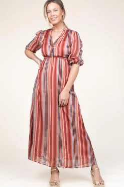 Cheap Liu Jo Maxi Dress With Lurex Tonnarella | Multi... | | Little Soho