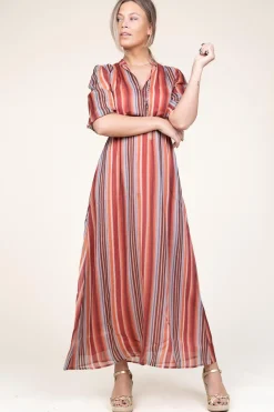 Cheap Liu Jo Maxi Dress With Lurex Tonnarella | Multi... | | Little Soho