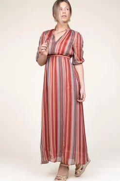 Cheap Liu Jo Maxi Dress With Lurex Tonnarella | Multi... | | Little Soho