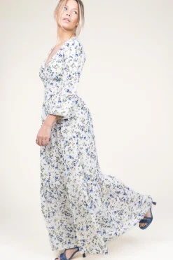 Best Sale Liu Jo Maxi Dress With Print Marausa | Natural... | | Little Soho