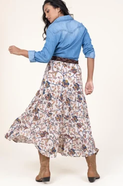 Cheap Stella Forest Maxi Skirt With Print Marla | Natural... | | Little Soho