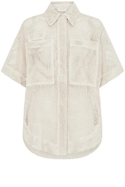 Cheap Copenhagen Muse Mesh Blouse Nina | Natural... | | Little Soho