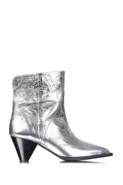 Best Sale Dante 6 Metallic Ankle Boots Kaia | Silver... | | Little Soho