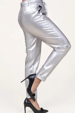 Online D-ETOILES CASIOPE Metallic Pants Fantasy | Silver... | | Little Soho