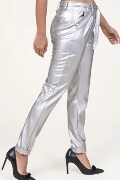 Online D-ETOILES CASIOPE Metallic Pants Fantasy | Silver... | | Little Soho