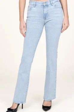 Discount 7 For All Mankind Mid Waist Bootcut Jeans Arise | Blue... | | Little Soho