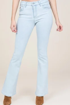 Cheap Lois Jeans Mid Waist Flared Jeans Raval L32 | Blue... | | Little Soho
