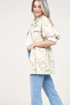 Discount Patrizia Pepe Military Jacket Jill | Green... | | Little Soho