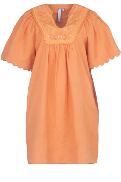Best Sale Scarlett Poppies Mini Dress With Embroidery Dorra | Camel... | | Little Soho