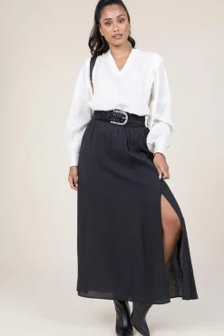 Best Dante 6 Modal Blend Maxi Skirt Reverie | Black... | | Little Soho