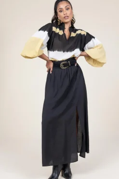 Best Dante 6 Modal Blend Maxi Skirt Reverie | Black... | | Little Soho