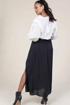 Best Dante 6 Modal Blend Maxi Skirt Reverie | Black... | | Little Soho