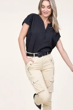 Shop Dante 6 Modal Blend Top Rover | Black... | | Little Soho