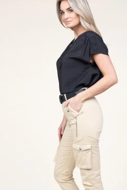 Shop Dante 6 Modal Blend Top Rover | Black... | | Little Soho