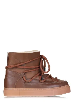 Shop Est'Seven Nappa Leather Sneaker Classic | Camel... | | Little Soho