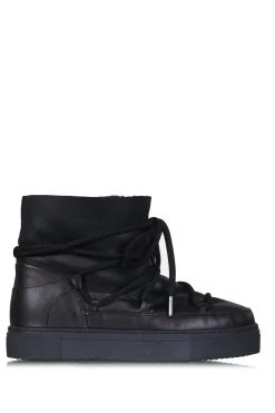 Discount Est'Seven Nappa Leather Sneaker Classic | Black... | | Little Soho