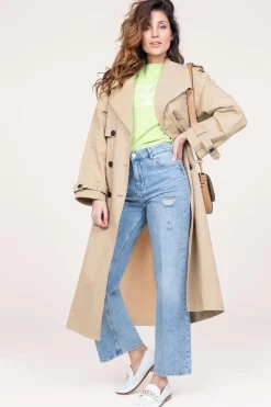 Best Kocca Non-Stretch Straight Jeans Odetta | Blue... | | Little Soho