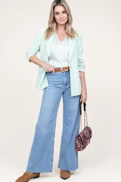 Flash Sale Co'Couture Non-Stretch Wide Leg Denim Jeans Fame | Blue... | | Little Soho