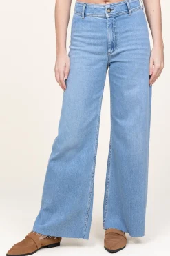 Flash Sale Co'Couture Non-Stretch Wide Leg Denim Jeans Fame | Blue... | | Little Soho