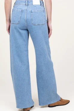 Flash Sale Co'Couture Non-Stretch Wide Leg Denim Jeans Fame | Blue... | | Little Soho