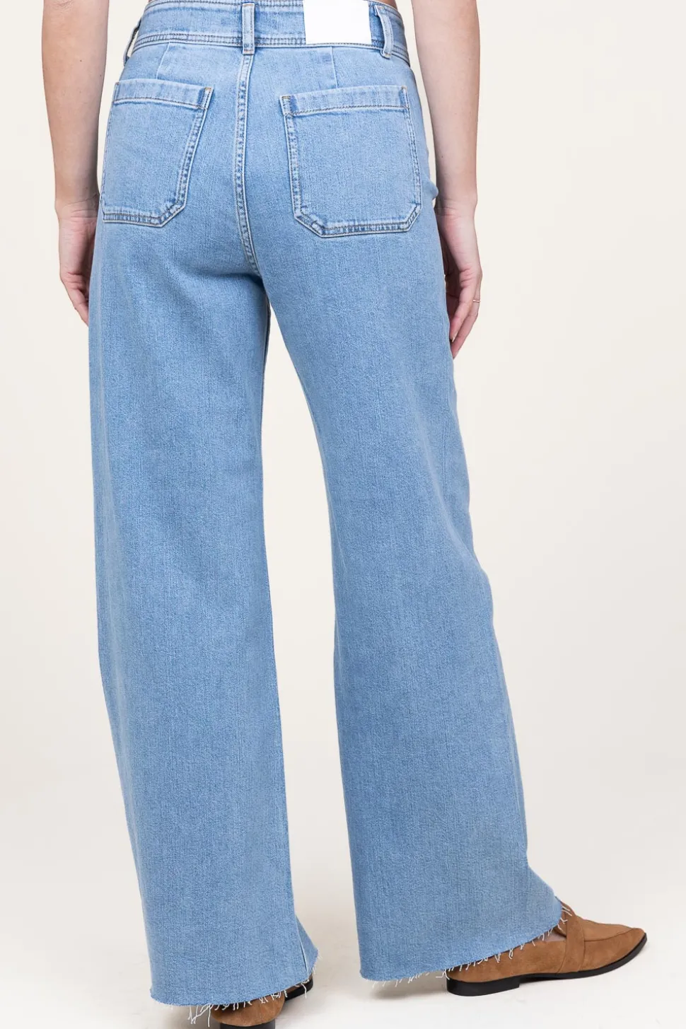 Flash Sale Co'Couture Non-Stretch Wide Leg Denim Jeans Fame | Blue... | | Little Soho