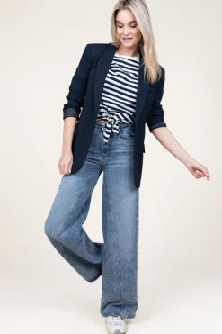 Outlet Co'Couture Non-Stretch Wide Leg Jeans Vika | Blue... | | Little Soho