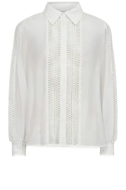 Outlet Copenhagen Muse Openwork Blouse Ultra | Natural... | | Little Soho