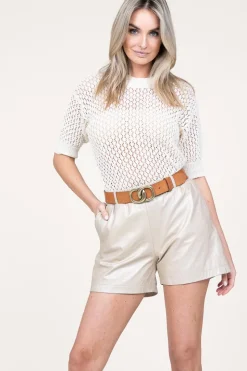 Cheap Aaiko Openwork Top Nuria | Natural... | | Little Soho