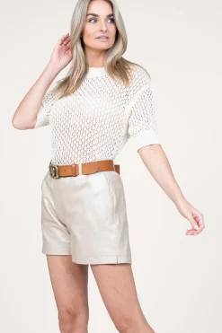 Cheap Aaiko Openwork Top Nuria | Natural... | | Little Soho